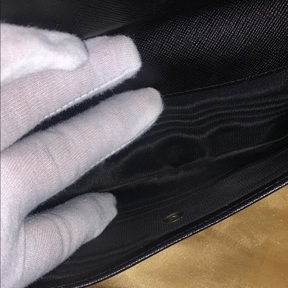 Prada Black Saffiano Leather Wallet - Picture 13 of 16